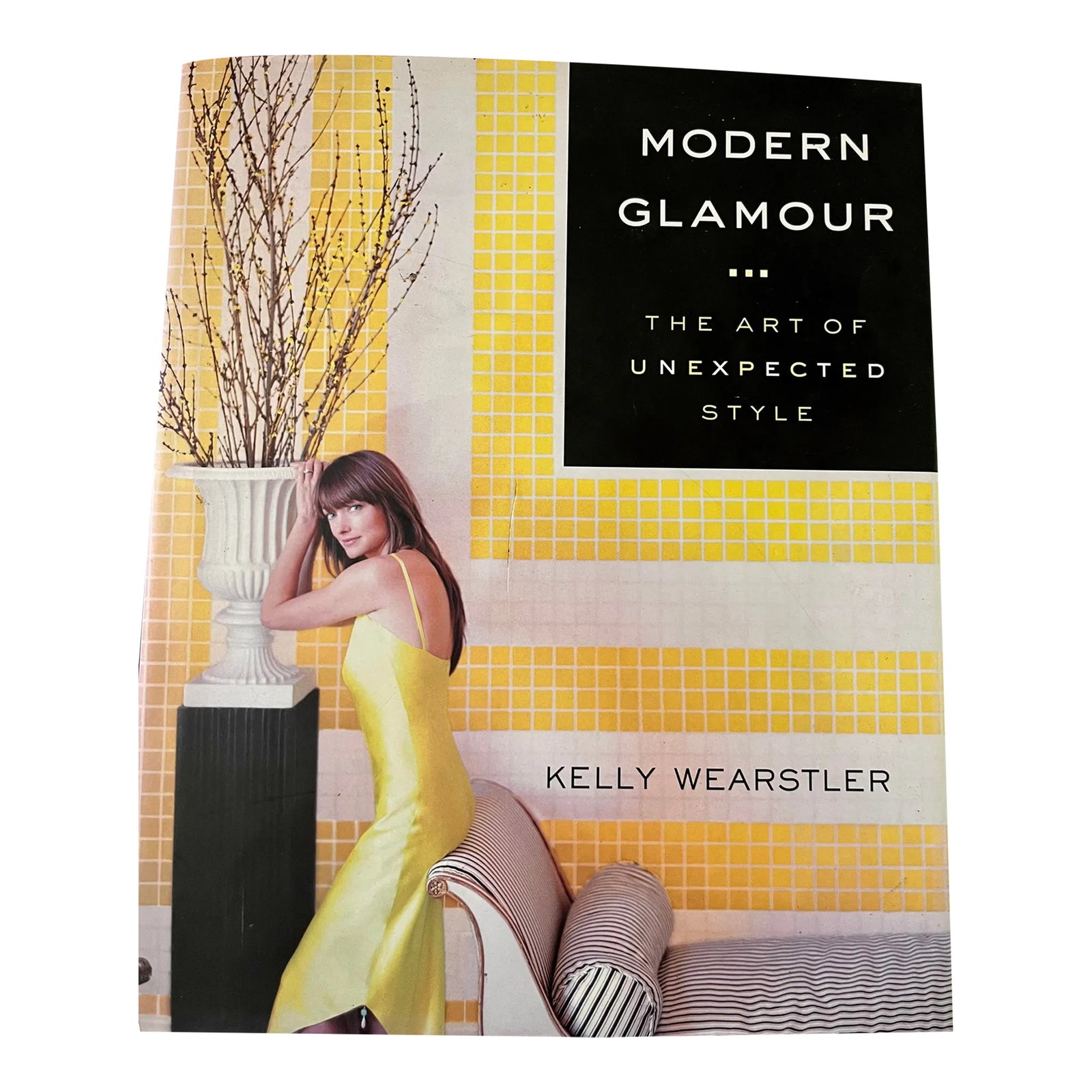 2004 "Modern Glamour: The Art of Unexpected Style" First Edition Book by Kelly Wearstler: Old world Hollywood glamour embraces modern insouciance in the signature style of internationally acclaimed interior designer Kelly Wearstler First edition Condition: Alterations: Original Condition