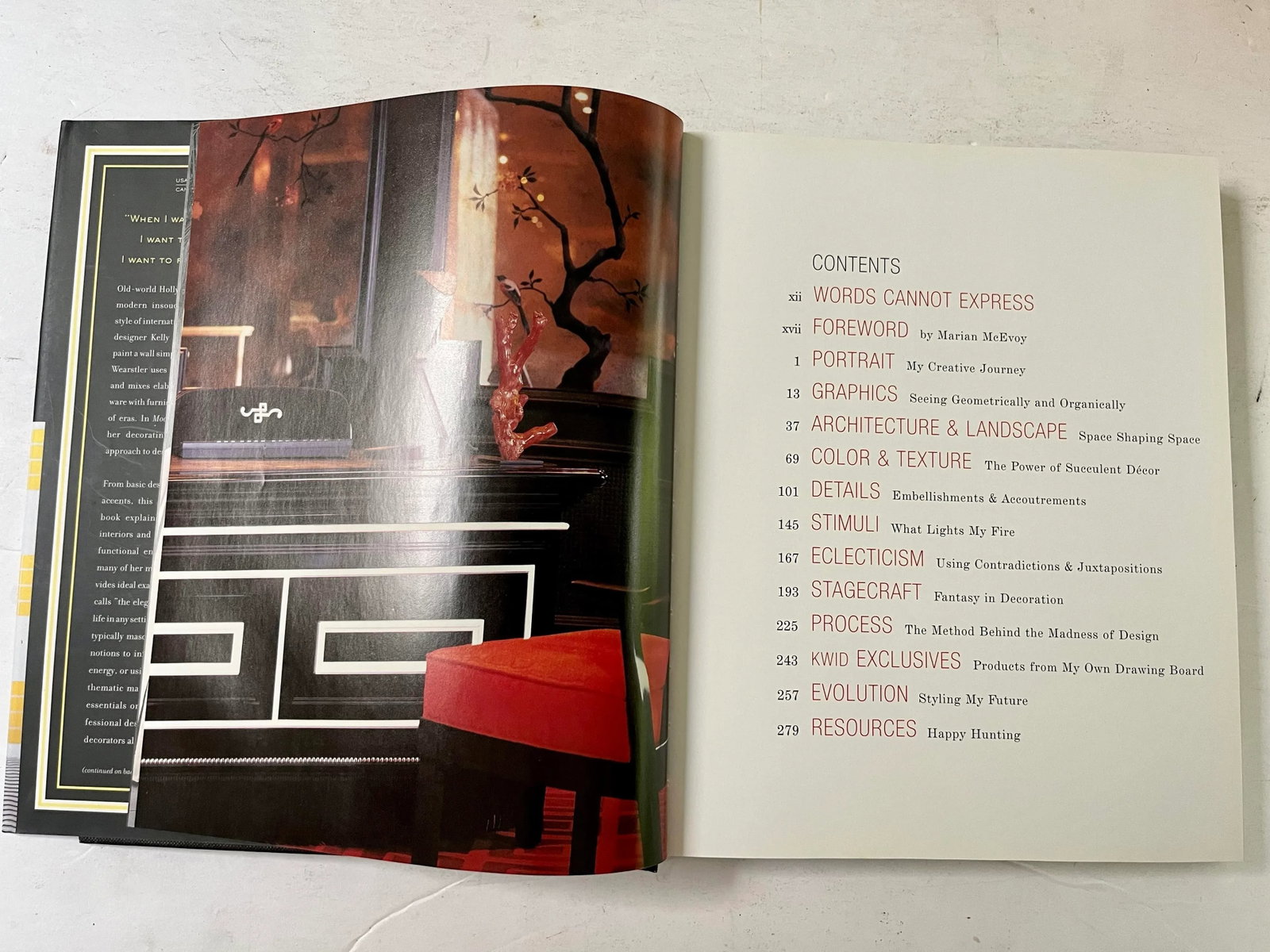 2004 "Modern Glamour: The Art of Unexpected Style" First Edition Book by Kelly Wearstler - 3