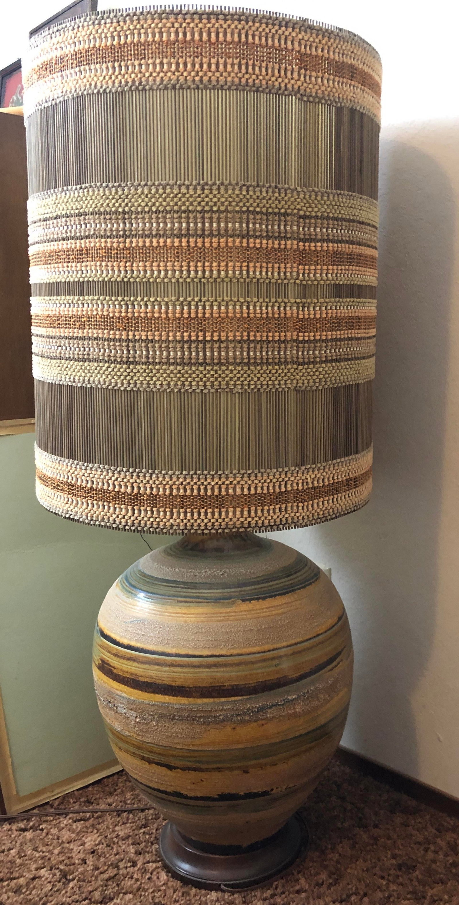 1960s Mid-Century Table Lamp Base Only - 4