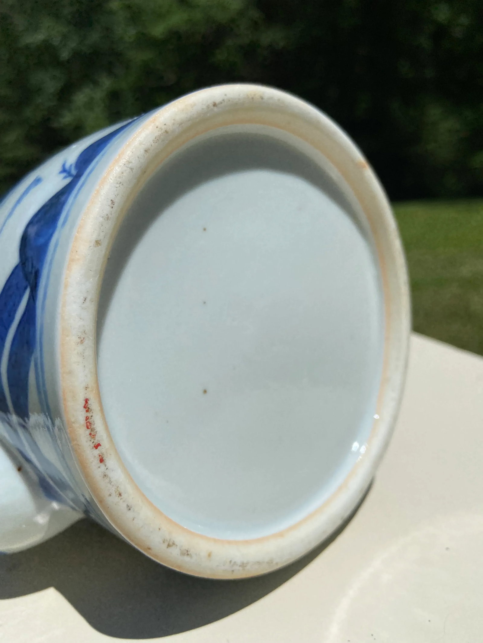 Late 19th Century Chinese Canton Tea Pot With Lid - 5