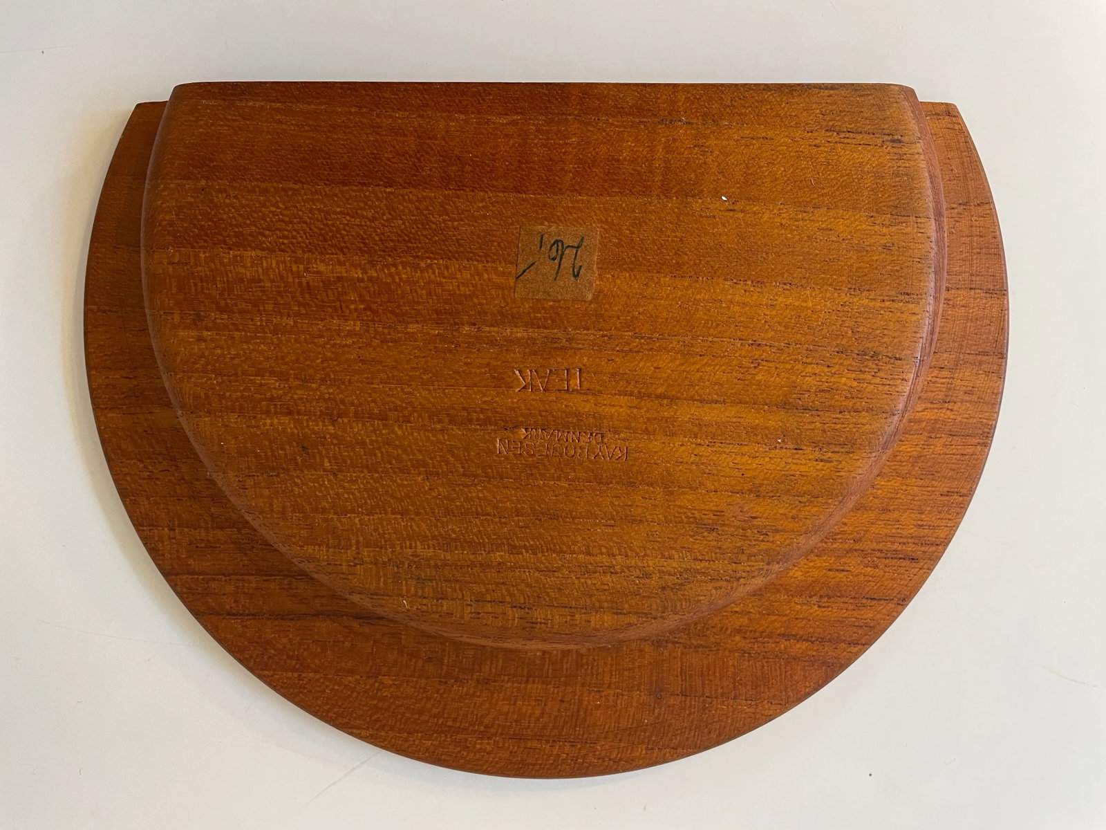 1950s Kay Bojesen Teak Crumb Tray & Brush Set- 2 Pieces - 5
