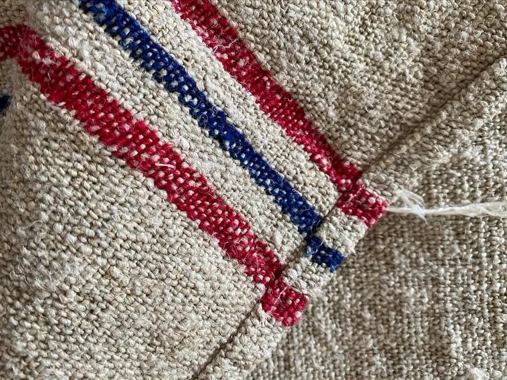 Vintage French Grain Sack - 7