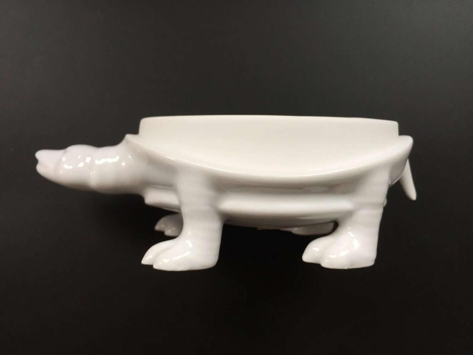 Vintage French Limoges Charles Field Haviland Tortoise Box With Flower Petals Lid - 9
