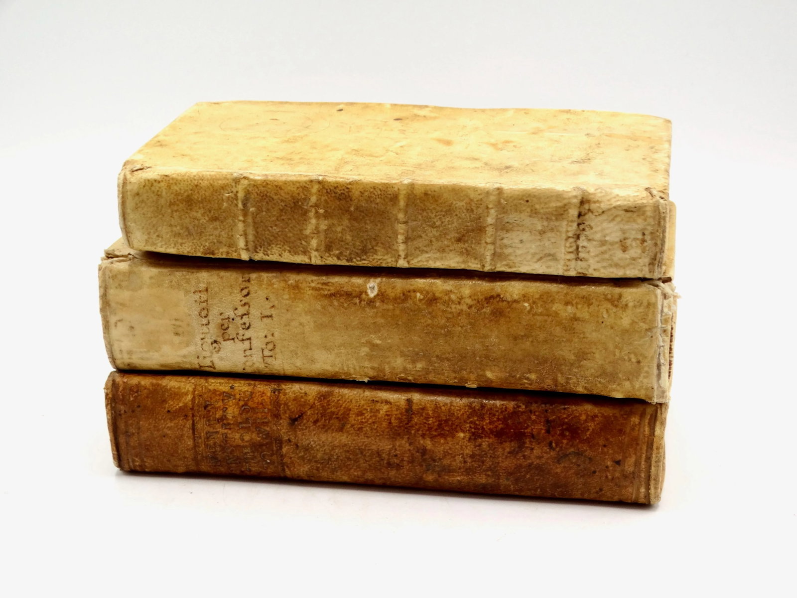 Collection of 18th-Century Vellum Books - 2