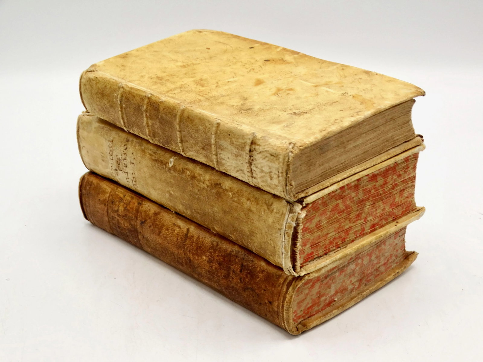 Collection of 18th-Century Vellum Books - 4