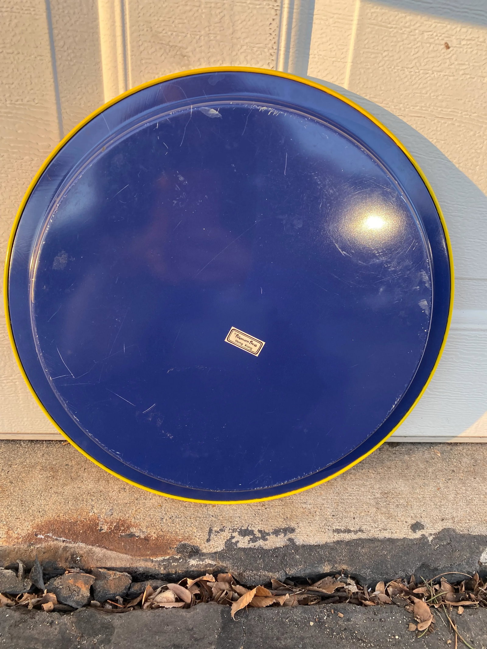 1980's Postmodern Metal Serving Tray - 4