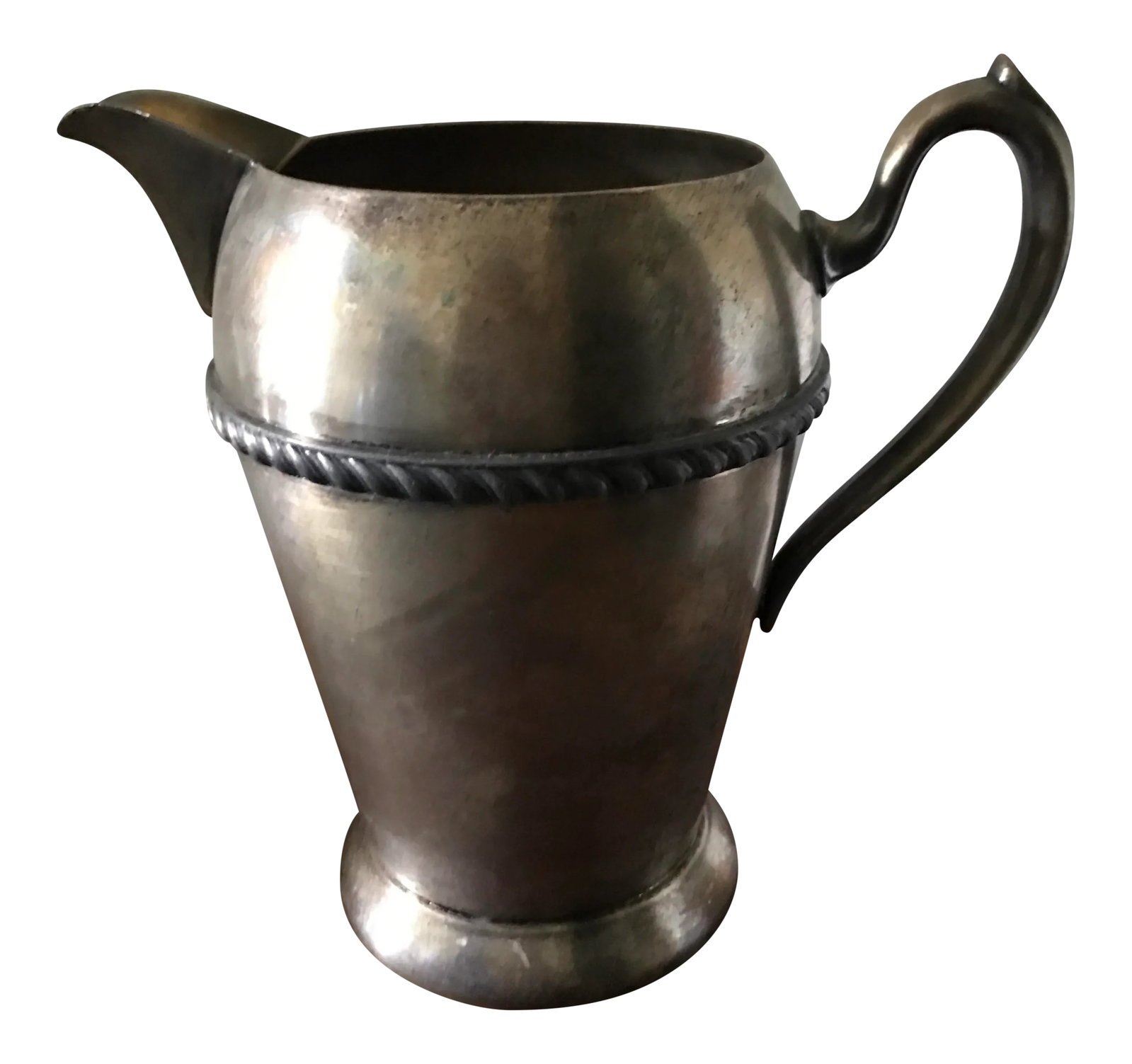 Vintage Academy Silver Pitcher: Vintage Academy silver on copper pitcher. Perfect addition to your kitchen! Condition: Alterations: Original Condition Unaltered Imperfections: Some Imperfections Condition Notes: Good - Moderate