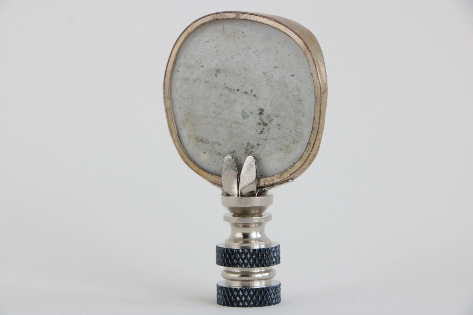 Chinese Blue & White Pottery Fragment Lamp Finial - 4