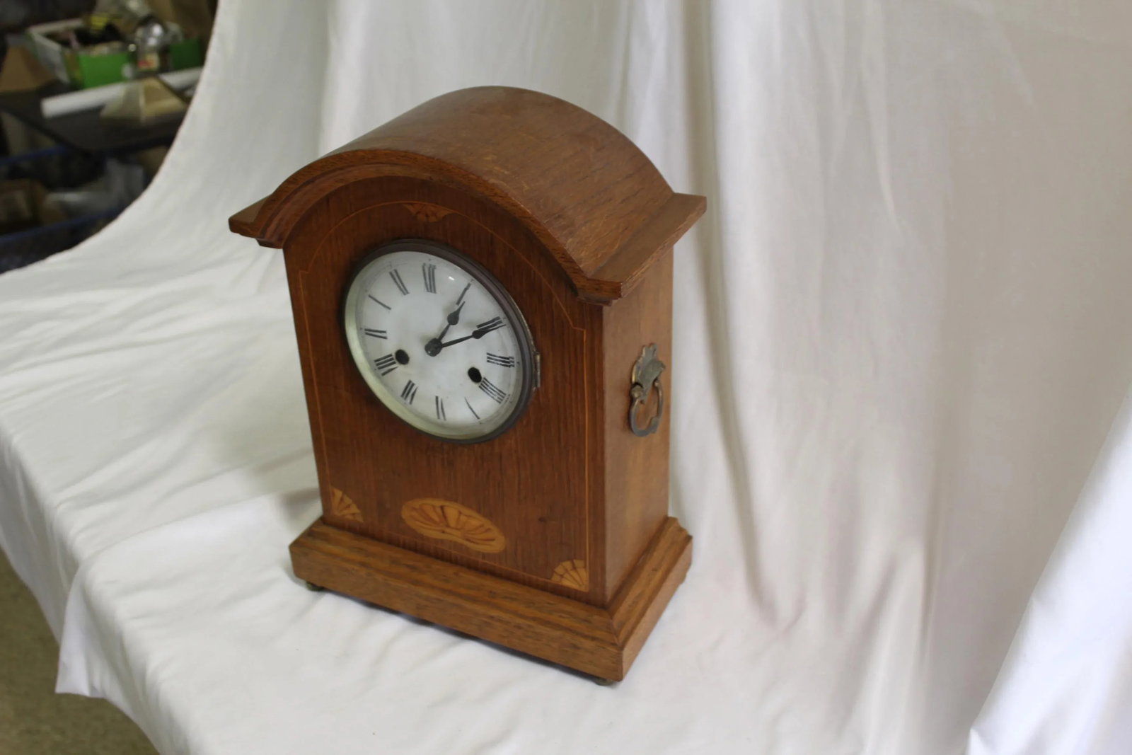 1930s English Oak Clock - 3