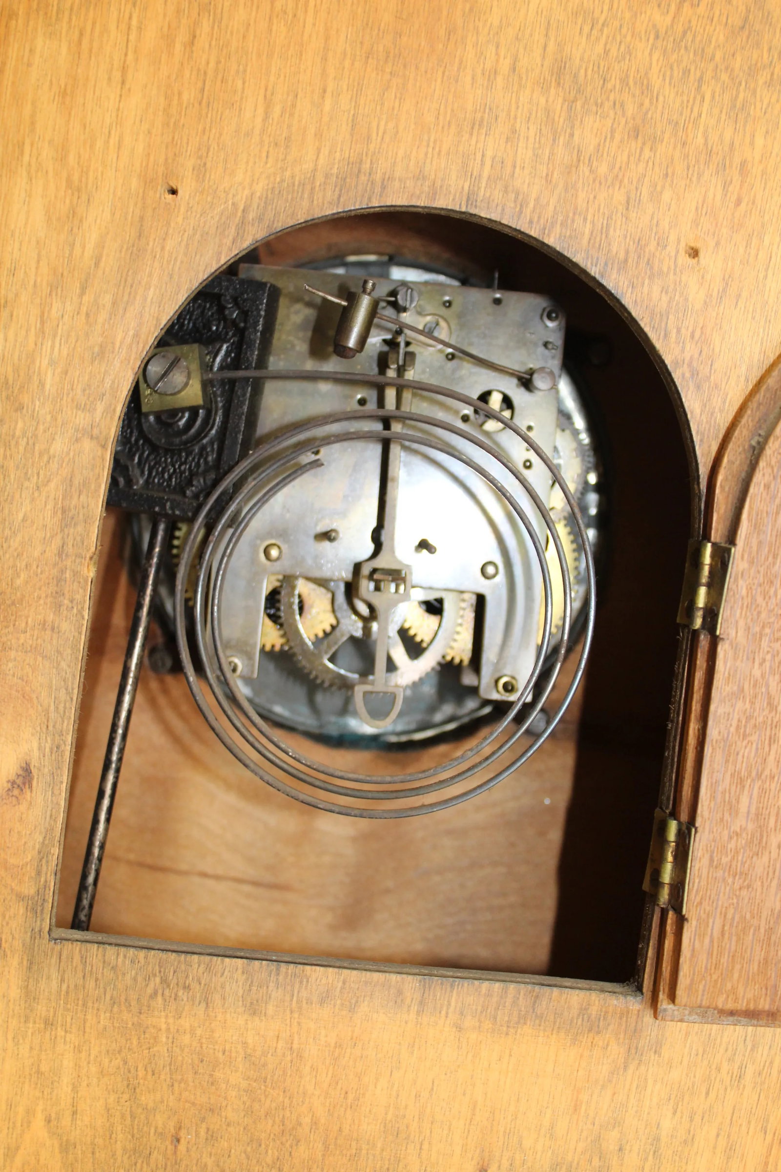 1930s English Oak Clock - 5