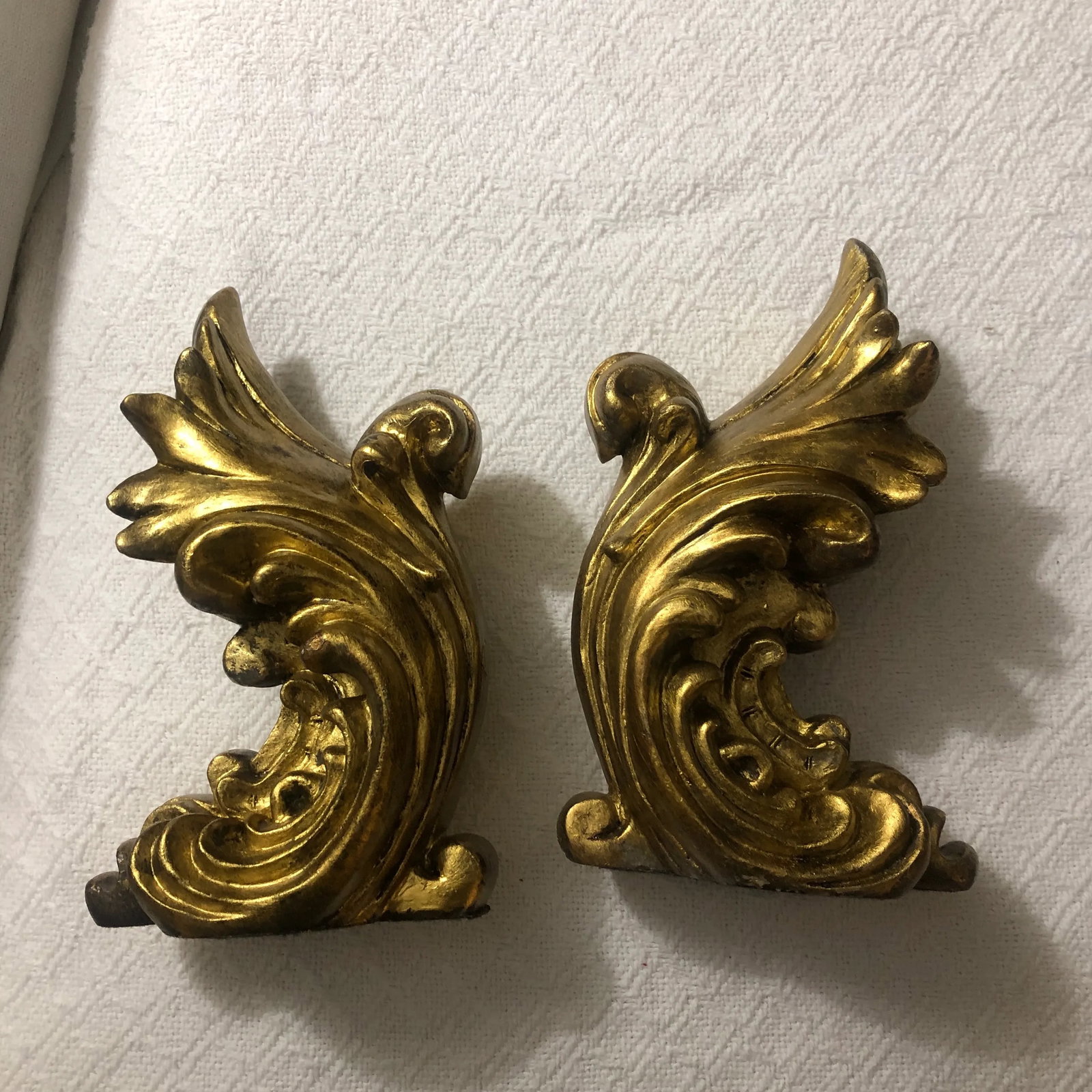 1980s Pair of Gilt Bookends - 8