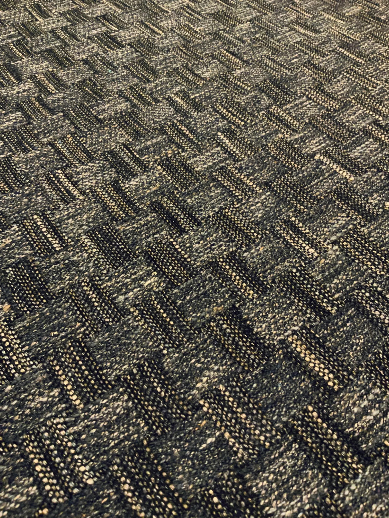 Mark Alexander: Bardi - Indigo Modern Woven Navy Blue Designer Fabric - 5 Yards - 3