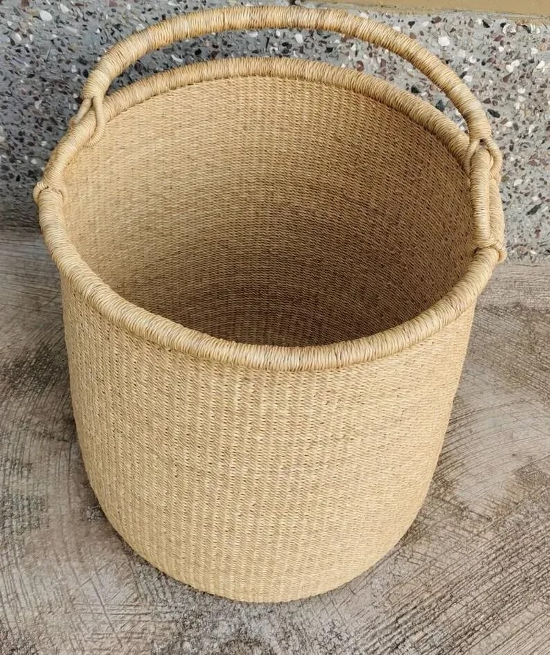 Natural Ghanaian Hamper Basket - 3