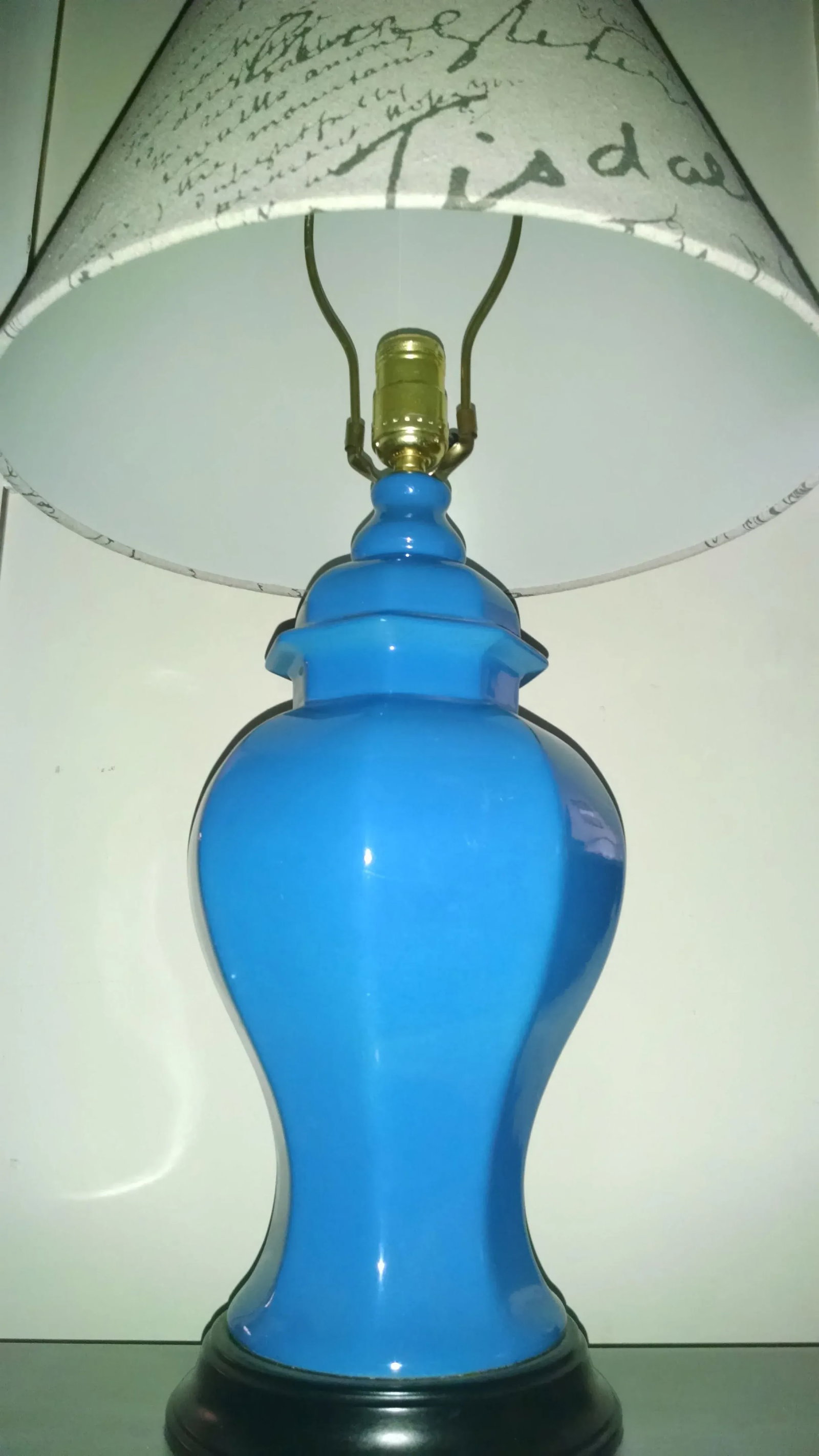 Vintage Hollywood Regency Table Lamp - 7