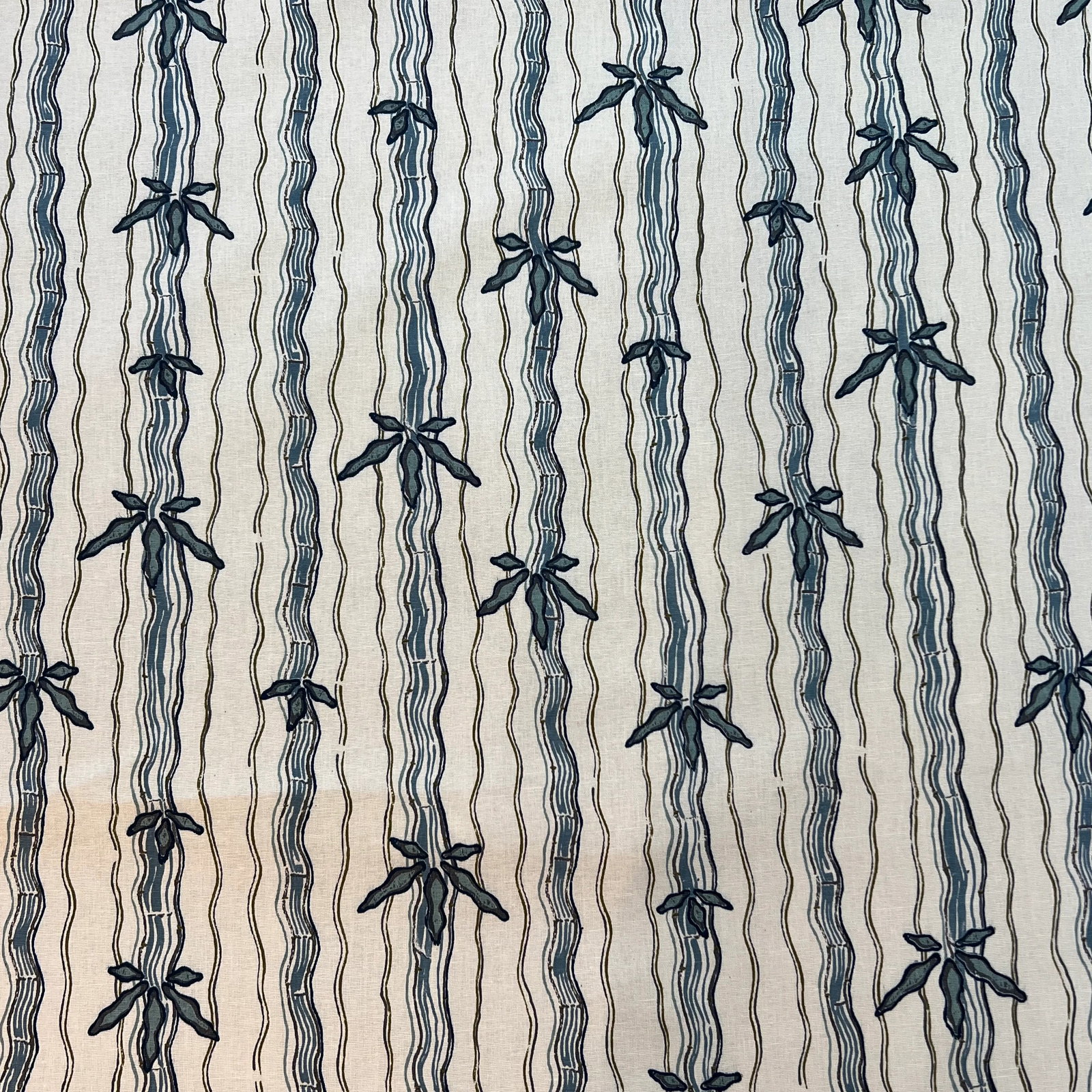 Jed Johnson Blue Walden Linen Fabric - 6 Yards - 6