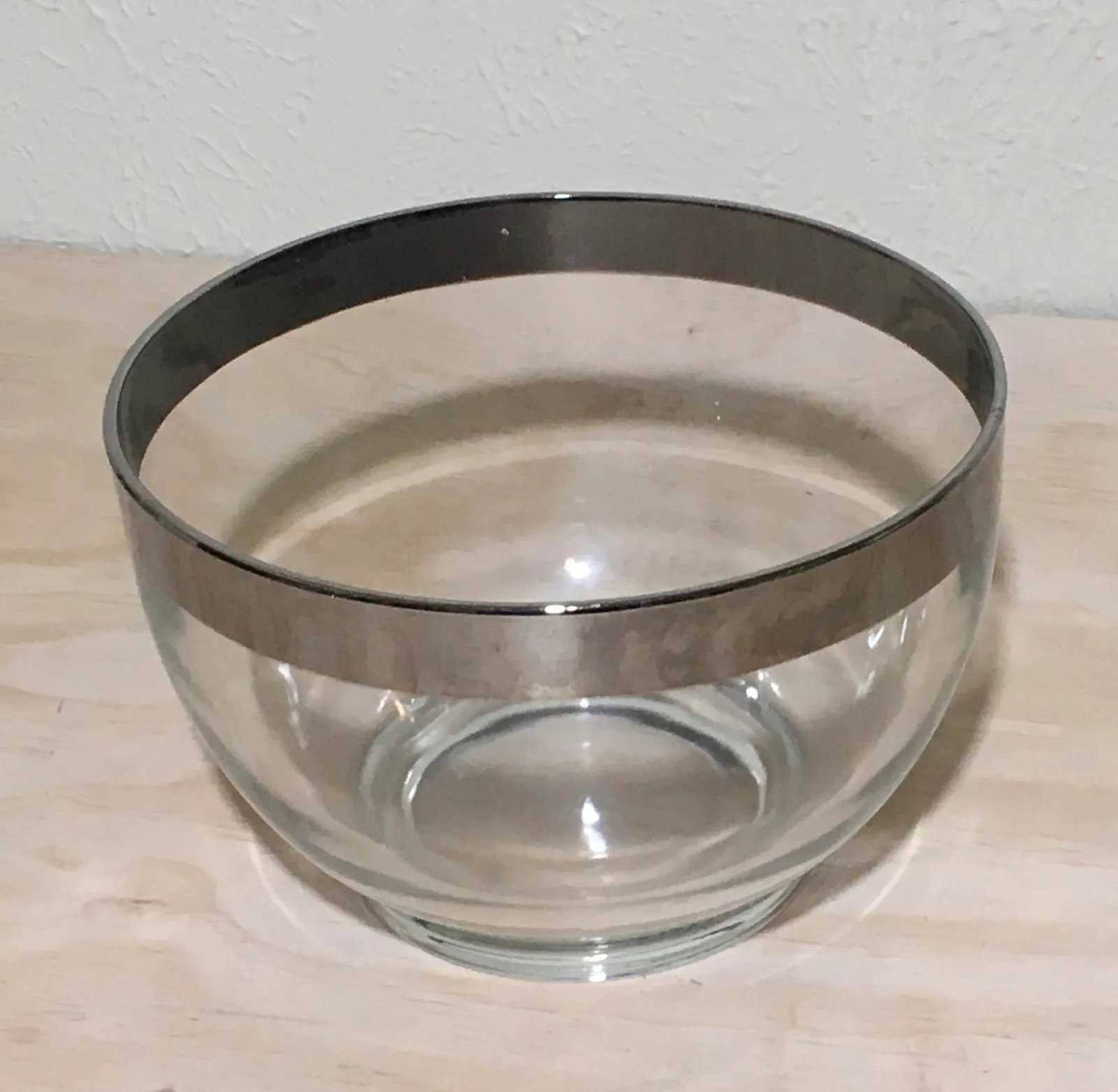 Mid Century Modern Dorothy Thorpe Style Silver Rim Roly Poly Punch Bowl Set- 23 Pieces - 11