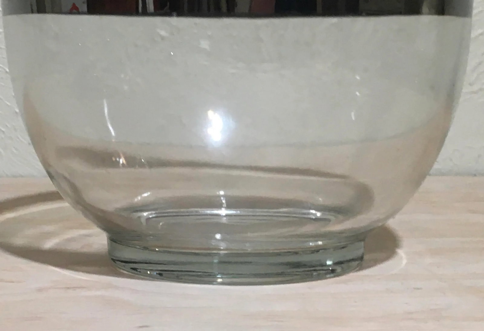 Mid Century Modern Dorothy Thorpe Style Silver Rim Roly Poly Punch Bowl Set- 23 Pieces - 12