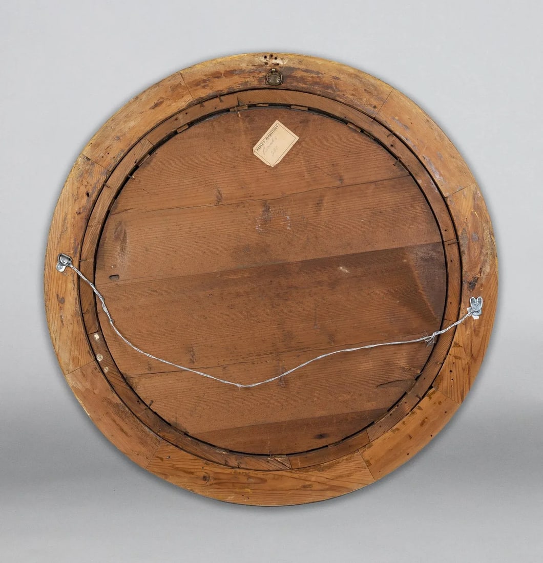 Regency Large Convex Mirror, Circa 1810 - 3