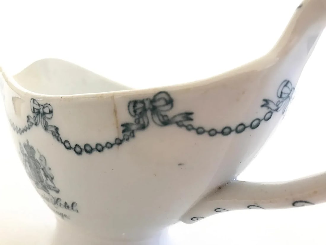 Antique Victoria Hotel Chicago Gravy Boat - 3