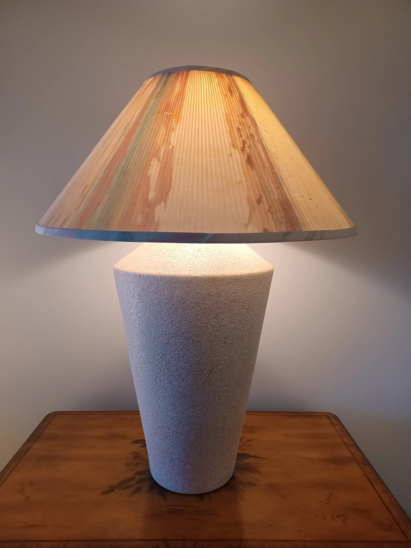 Vintage 1980s Ceramic Table Lamp - 11