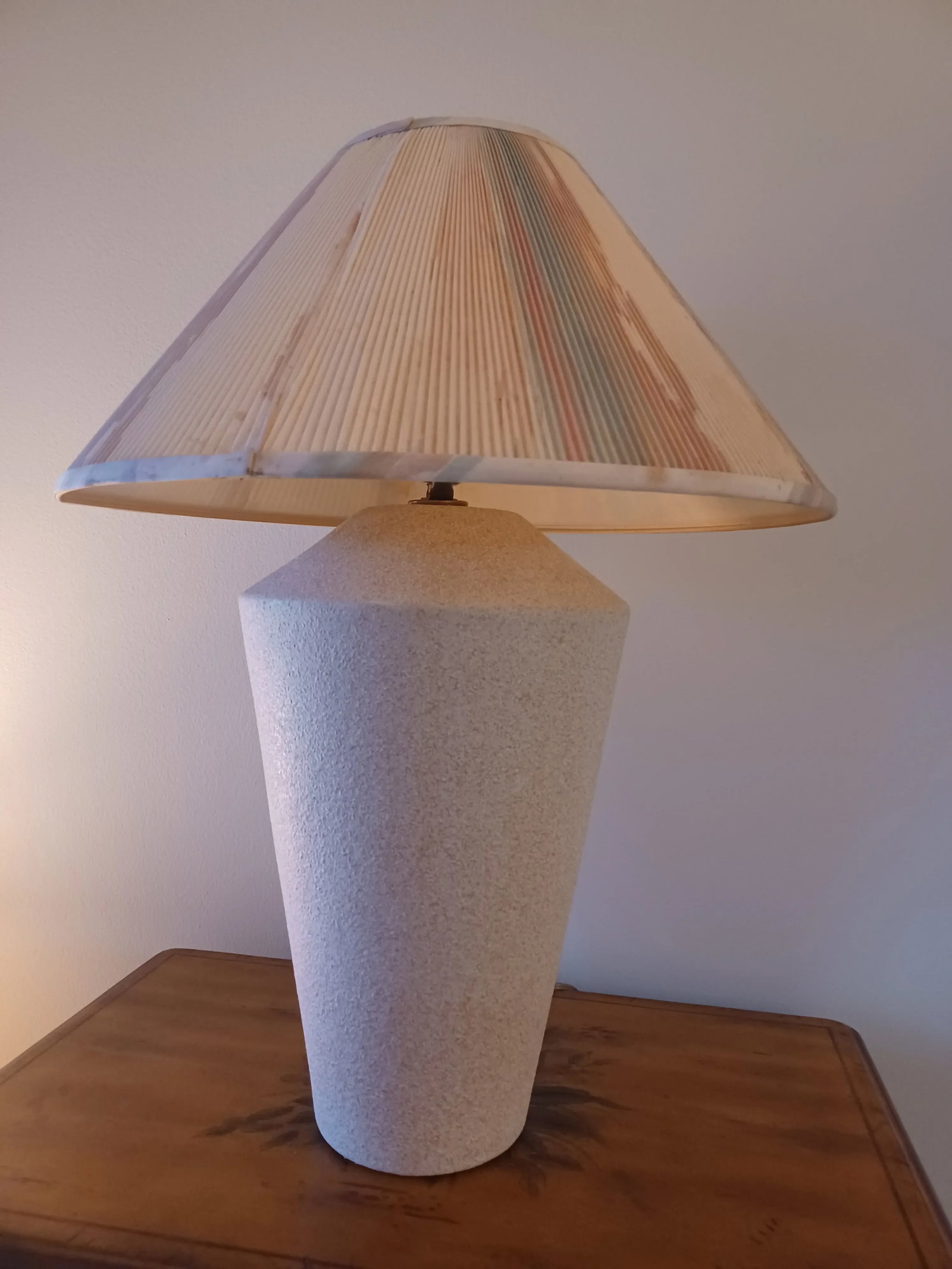 Vintage 1980s Ceramic Table Lamp - 2
