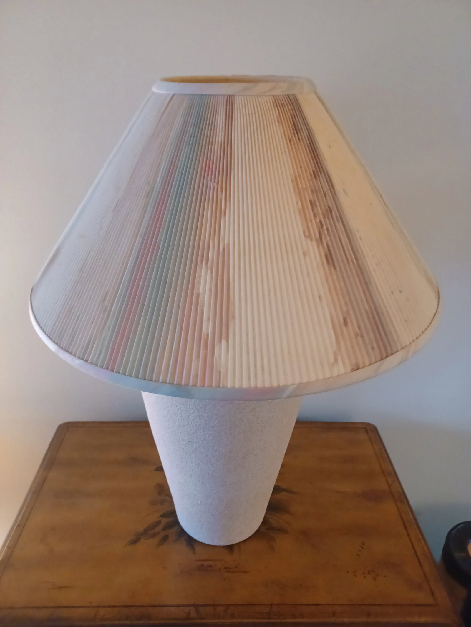 Vintage 1980s Ceramic Table Lamp - 5