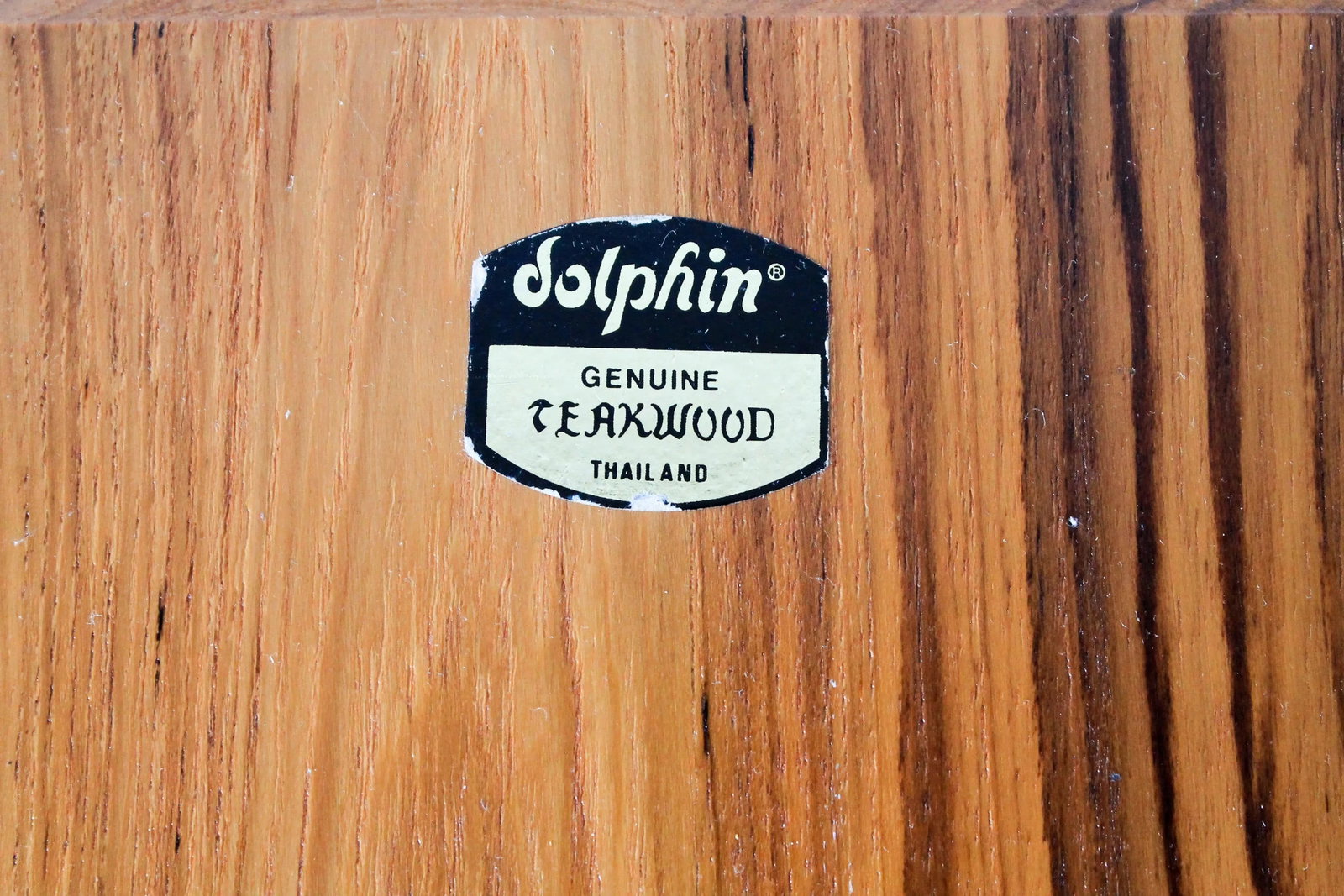 Vintage Genuine Teak Tray With Cloche by Goodwood - 10