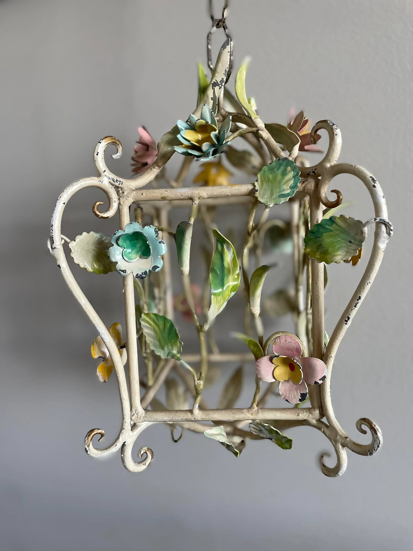 Italian Tole Lantern - 9