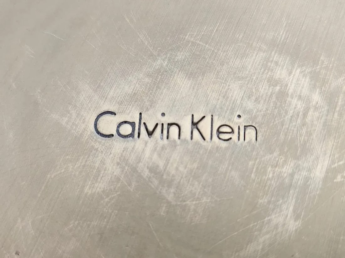 1980s Calvin Klein Solarized Brass Offering Bowl - 10