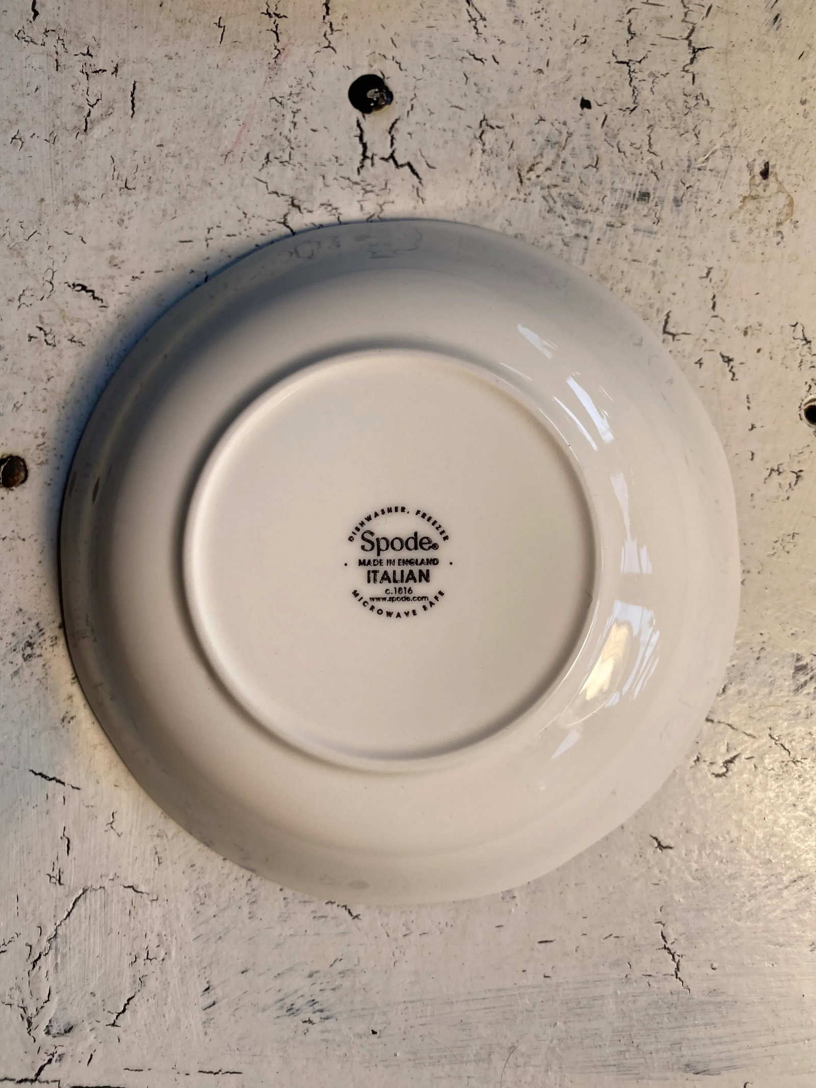 Spode Blue Italian Coupe Cereal Bowls- Set of 2 - 8