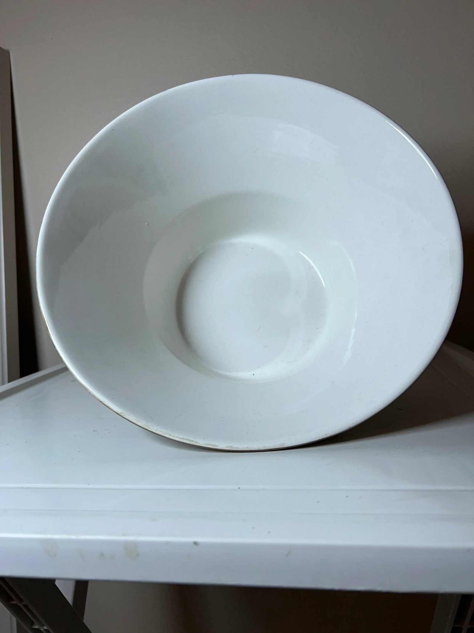 Vintage Salad/ Serving Bowl by Laurie Gates - 4