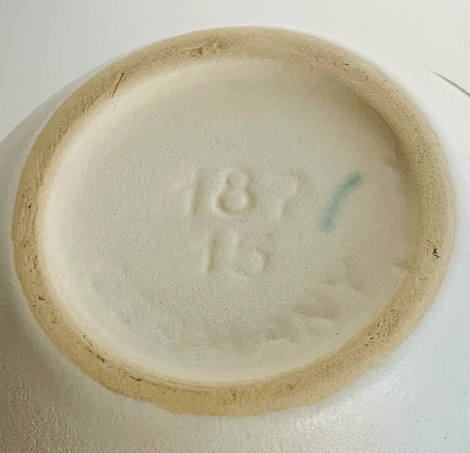 Mid Century Modern German Ceramic Matte Finish Bulbous Vase - 6
