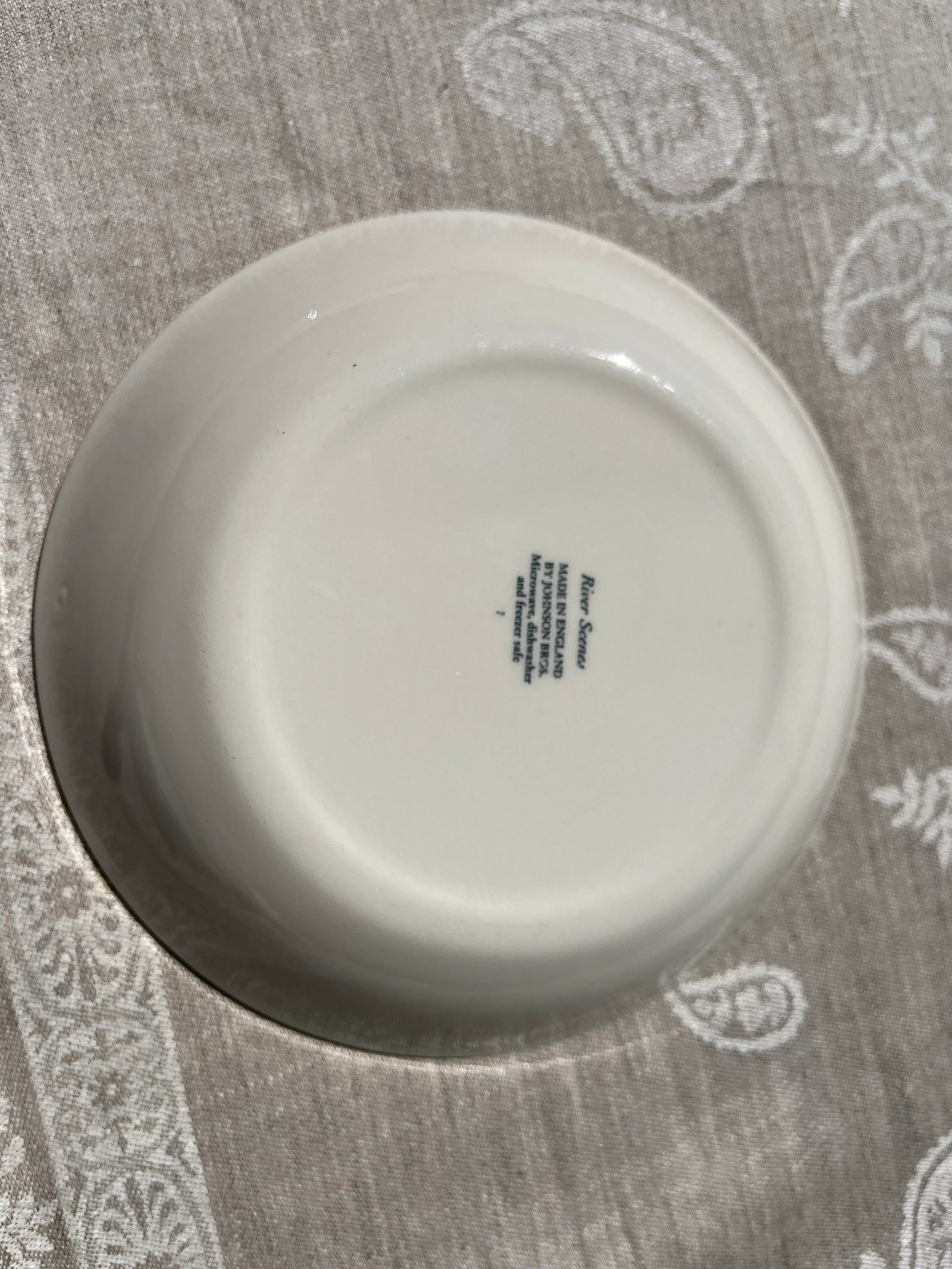 2000s Johnson Brothers Soup/Cereal Bowl River Scenes - 2