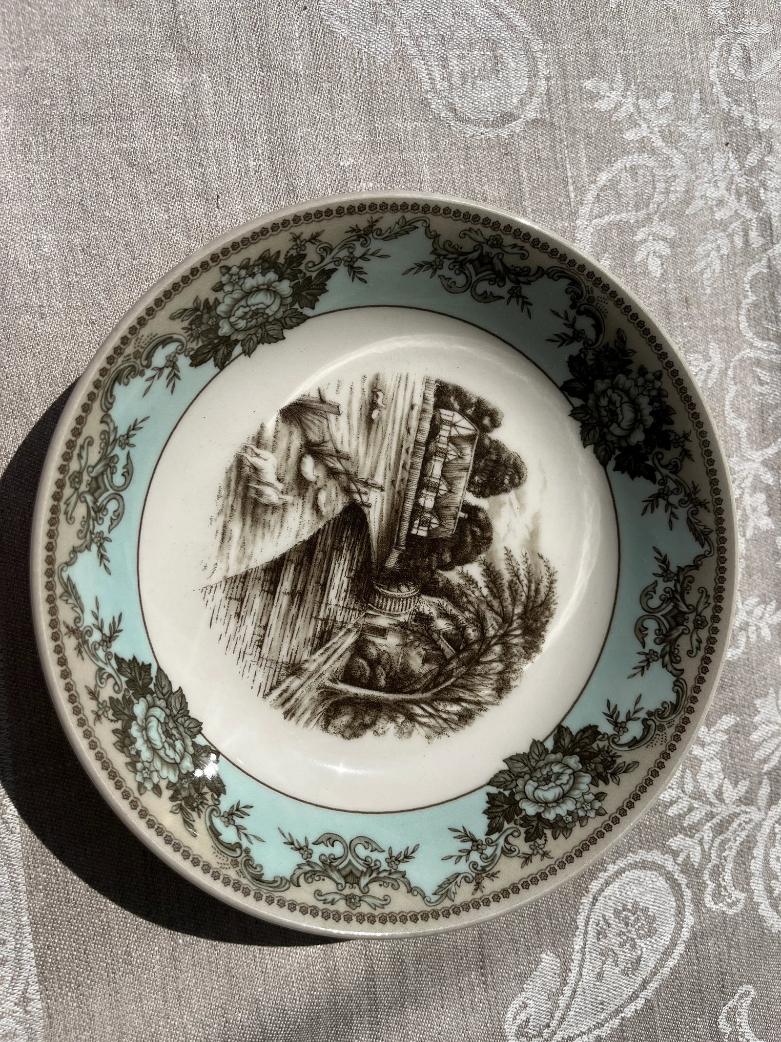 2000s Johnson Brothers Soup/Cereal Bowl River Scenes - 3