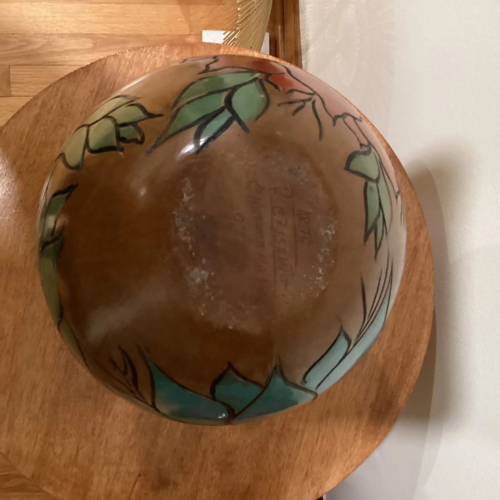 Vintage Large Chulucanas Peru Hand Painted Art Pottery Vase by Ricardo Castillo - 7