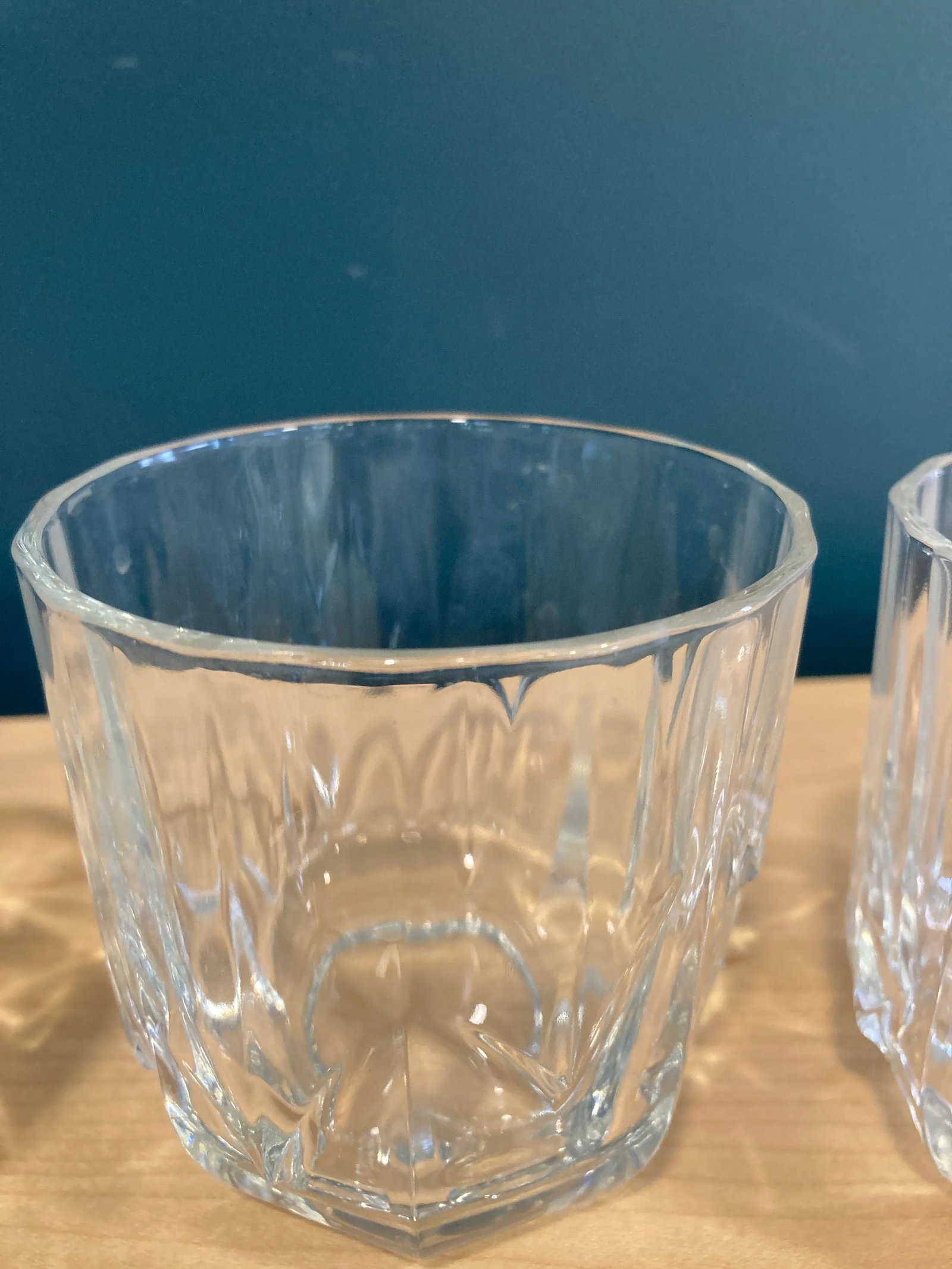 Vintage Pasabache Topaz Lowball Whiskey Glasses, Set of 3 - 3