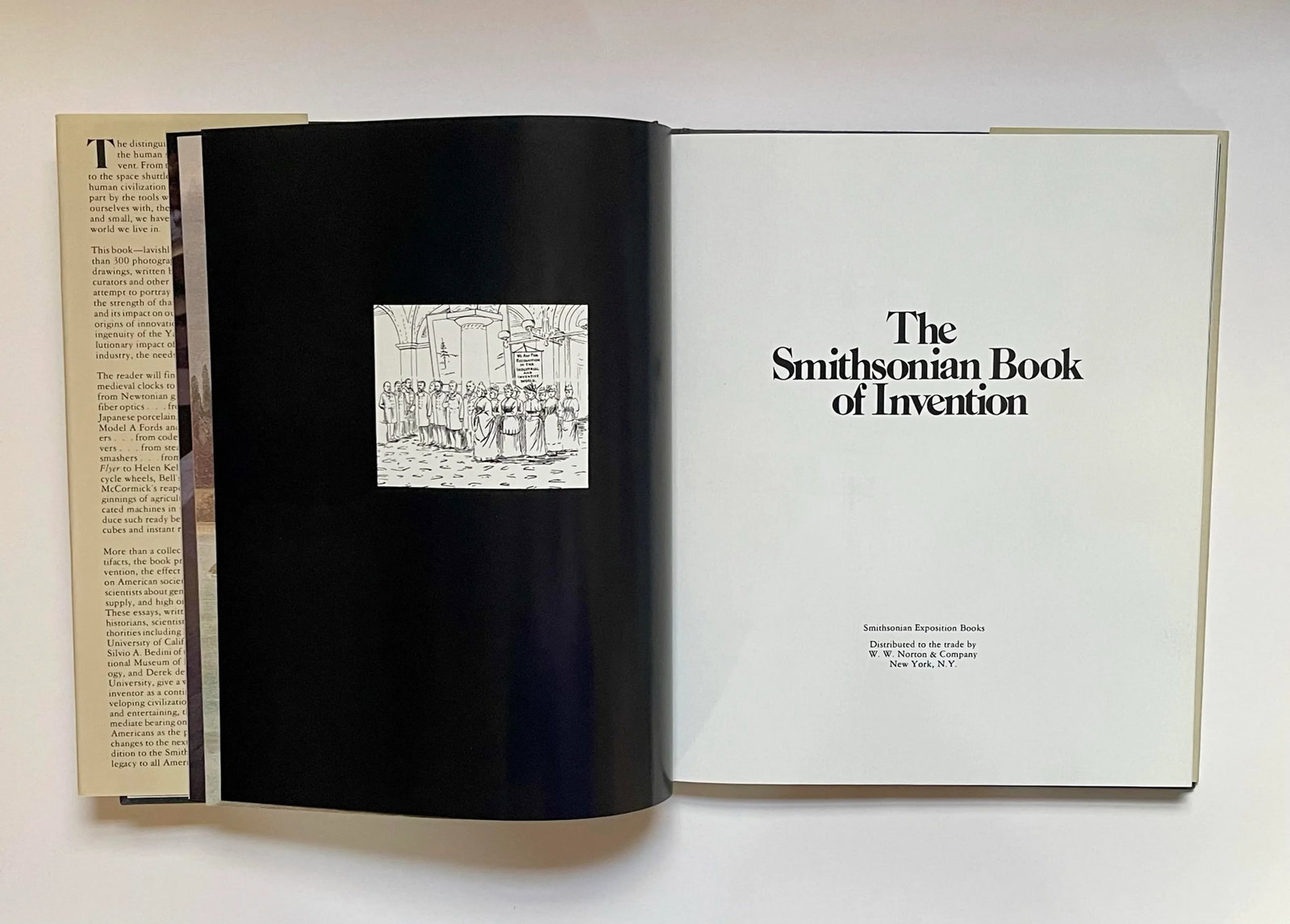 1970s Smithsonian Institution Book of Invention-Hardcover Book - 2