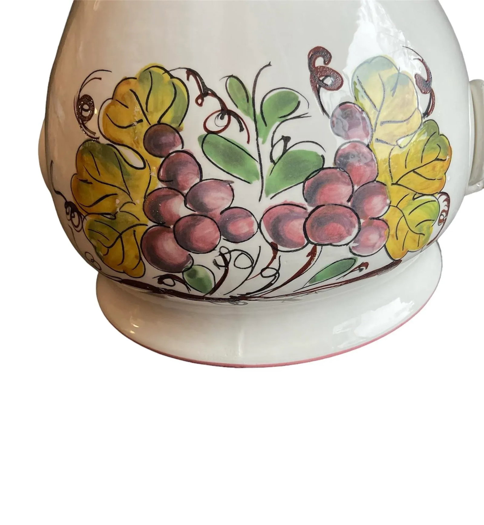 1980s Ceramica Toscana Maestri Artigiani Italiani Large Planter - 10