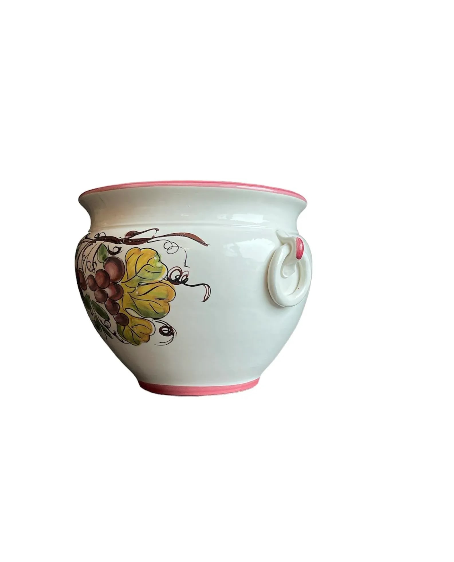 1980s Ceramica Toscana Maestri Artigiani Italiani Large Planter - 3