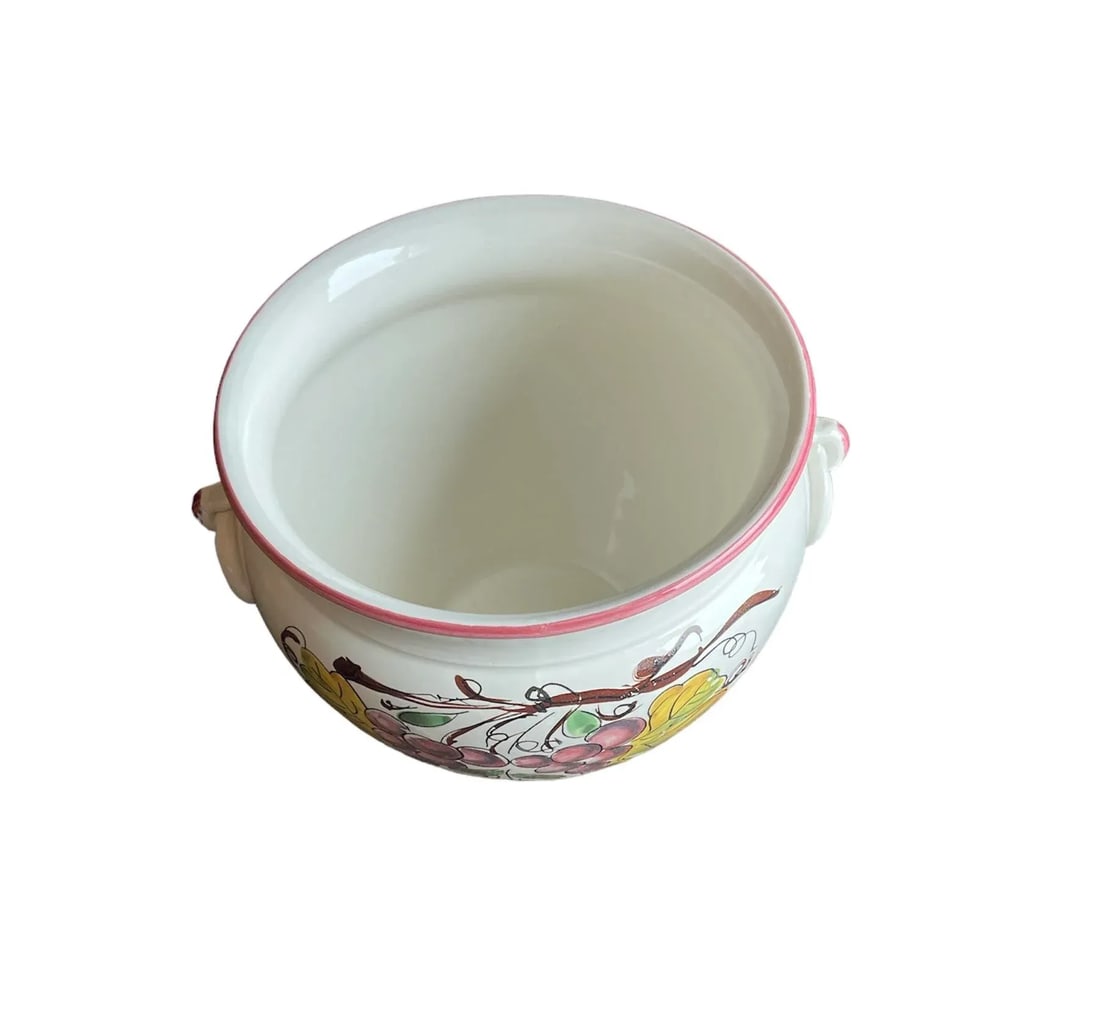 1980s Ceramica Toscana Maestri Artigiani Italiani Large Planter - 6