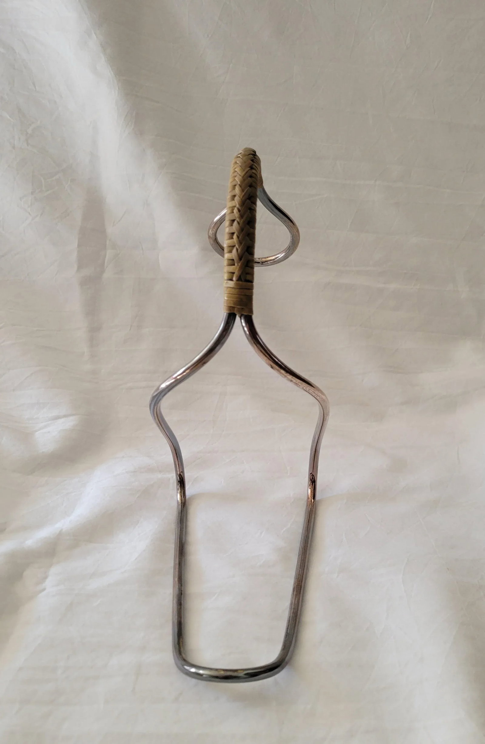 1940's Art Deco Carl Aubock Wine Bottle Holder - 2