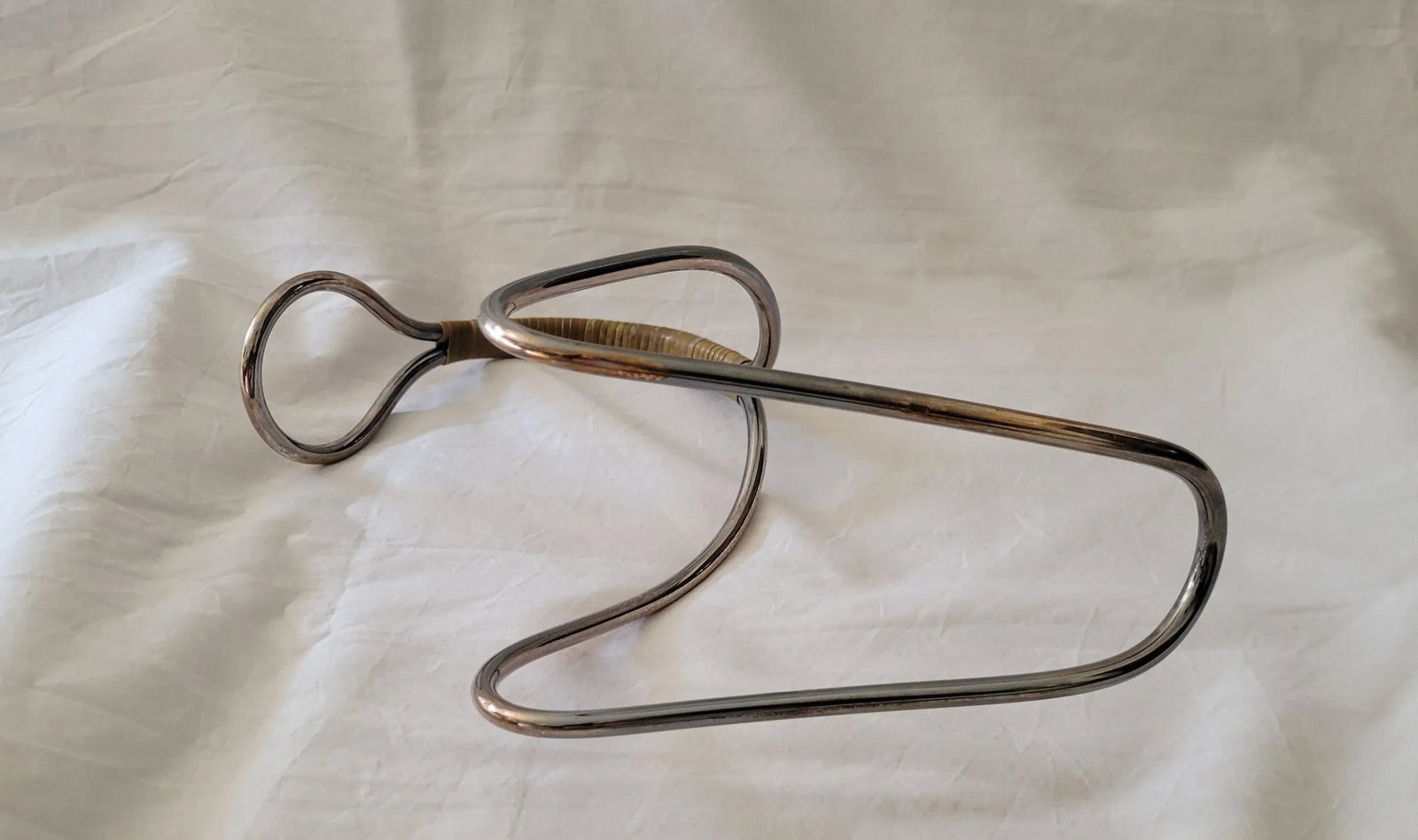 1940's Art Deco Carl Aubock Wine Bottle Holder - 4