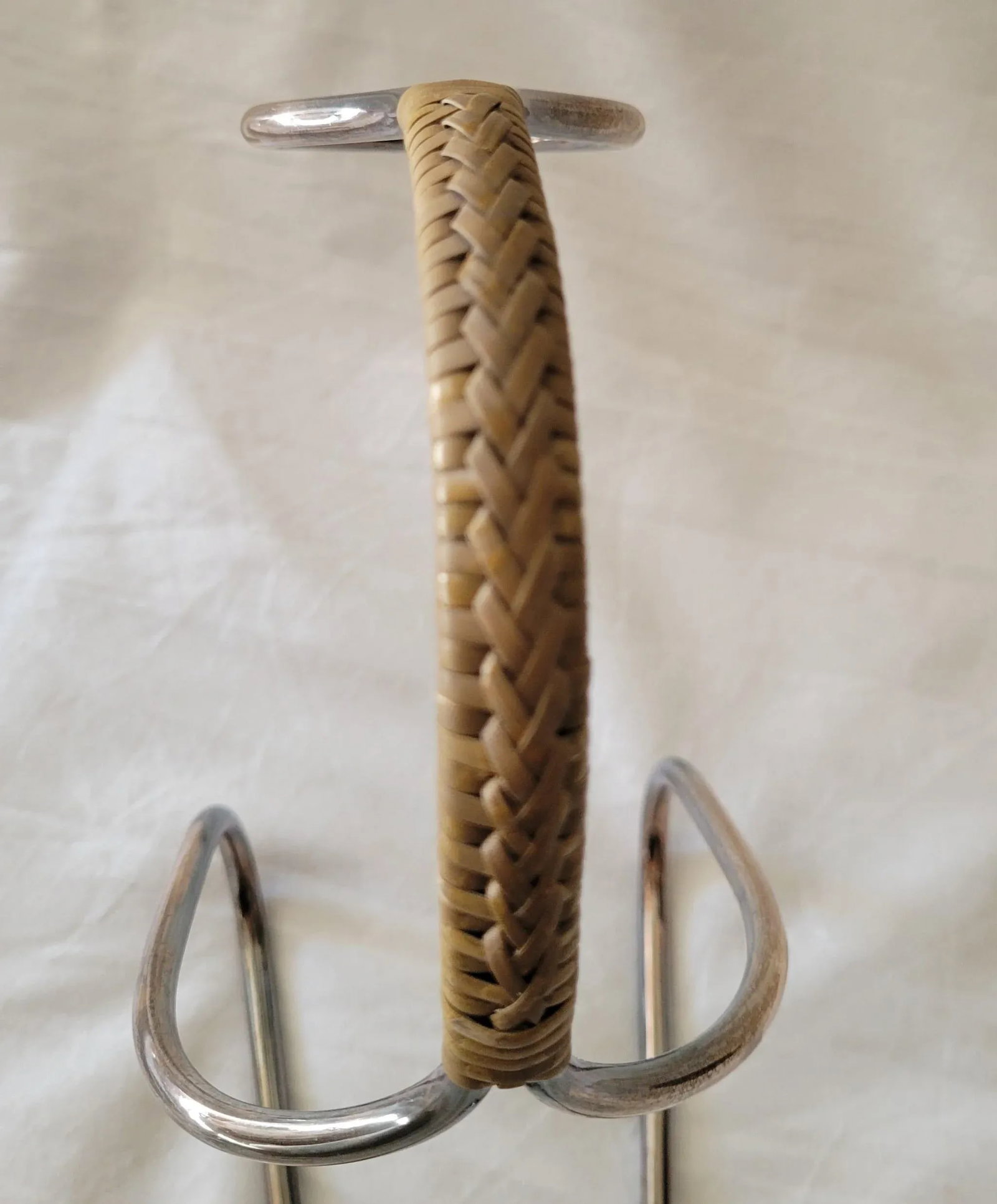 1940's Art Deco Carl Aubock Wine Bottle Holder - 7