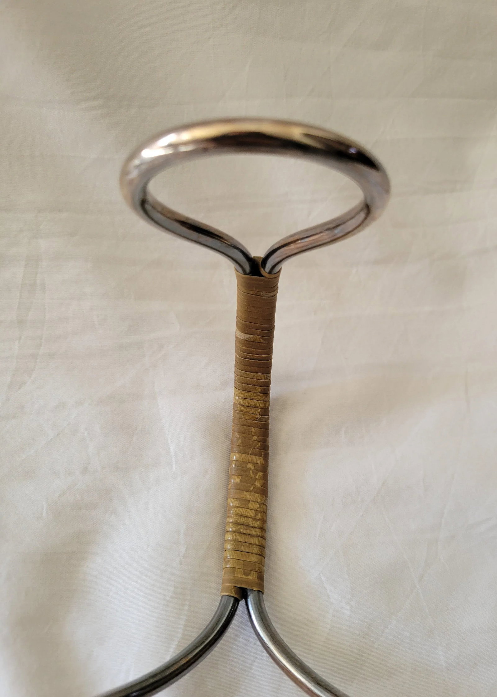 1940's Art Deco Carl Aubock Wine Bottle Holder - 8