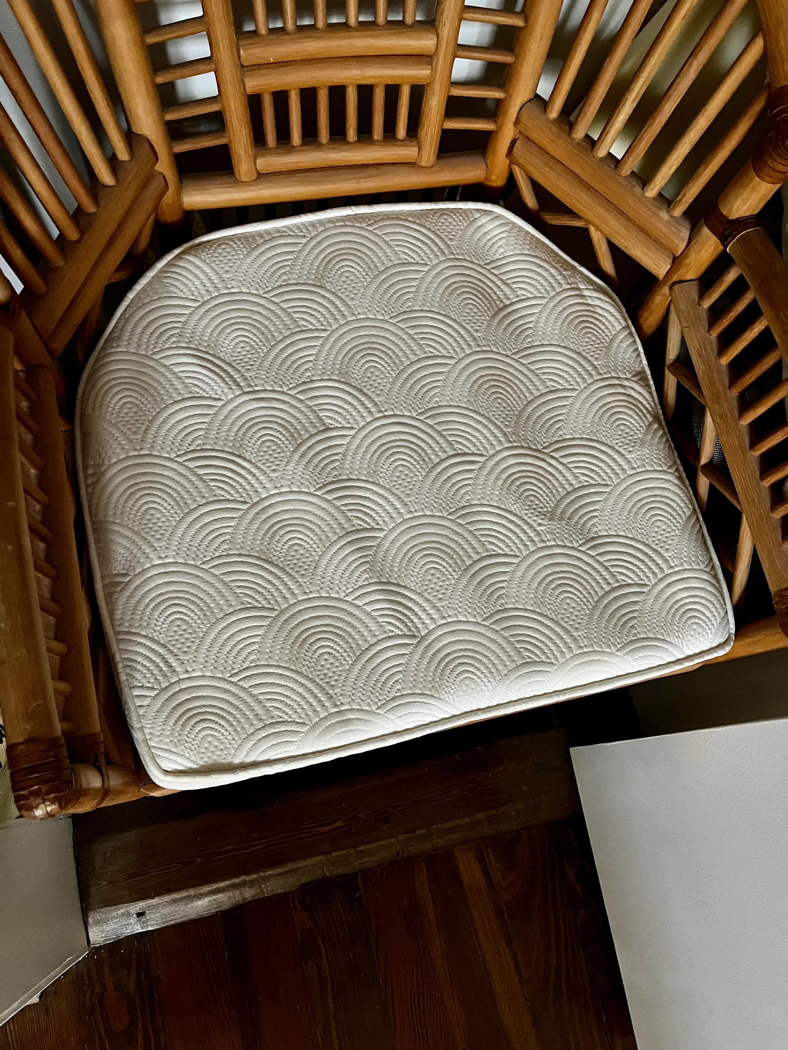 Vintage Brighton Chair Custom Made Seat Cushion - Insert Included - 2