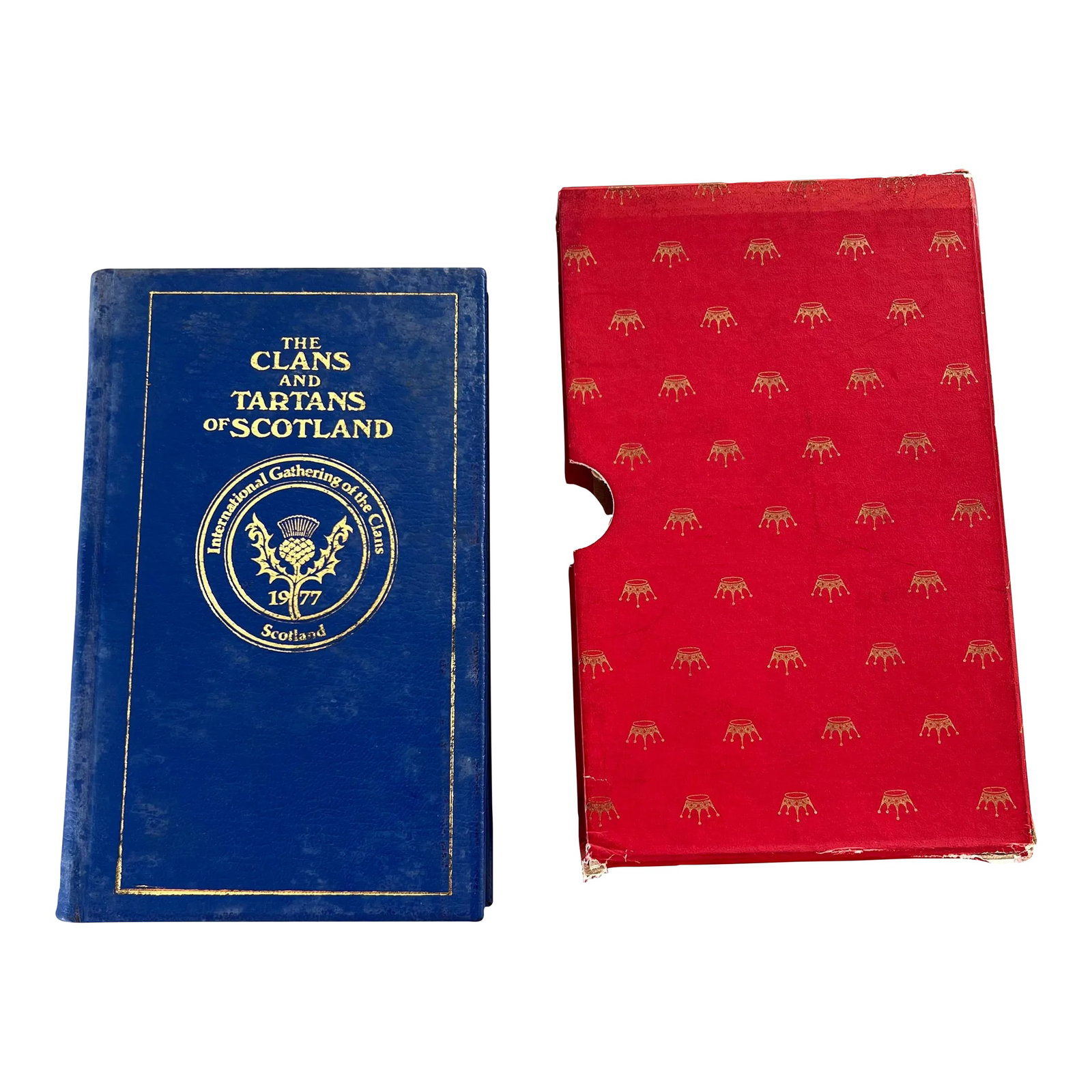 1970s the Clans and Tartans of Scotland Hardcover Book by Bain Robert: Vintage Collectible book - The Clans and Tartans of Scotland by Bain Robert Collins. Numbered copy # 237 made in 1977. Hardback in slipcase. Text is clean and unmarked, binding tight , (never opened o