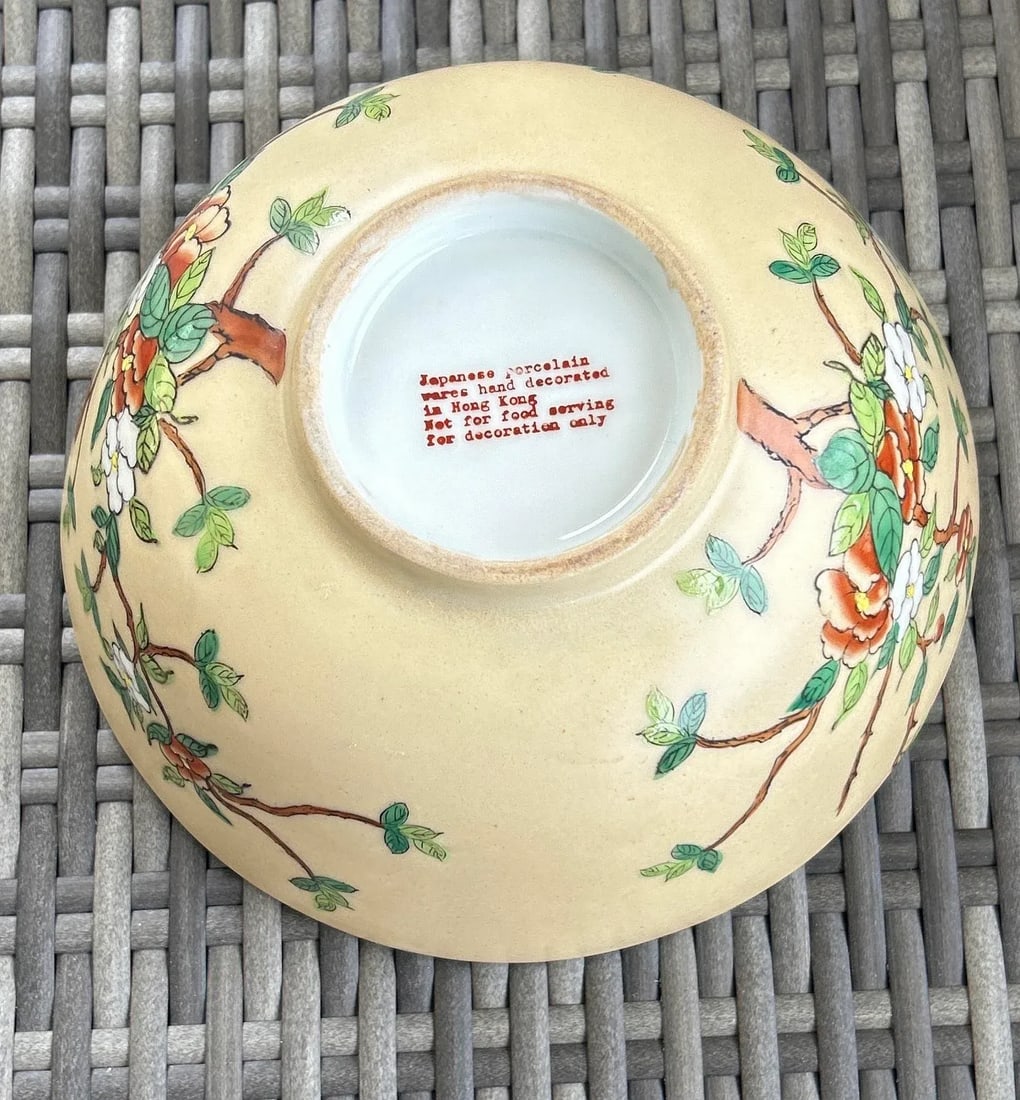 Chinese Apple Blossom Bowl - 10