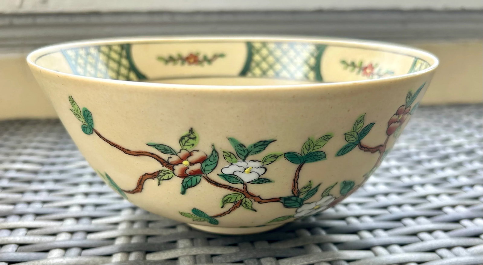 Chinese Apple Blossom Bowl - 8