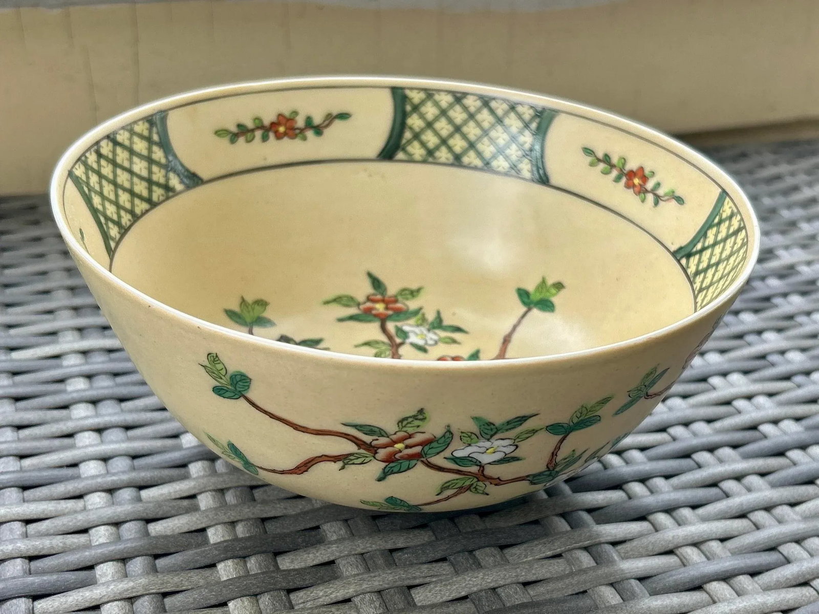 Chinese Apple Blossom Bowl - 9