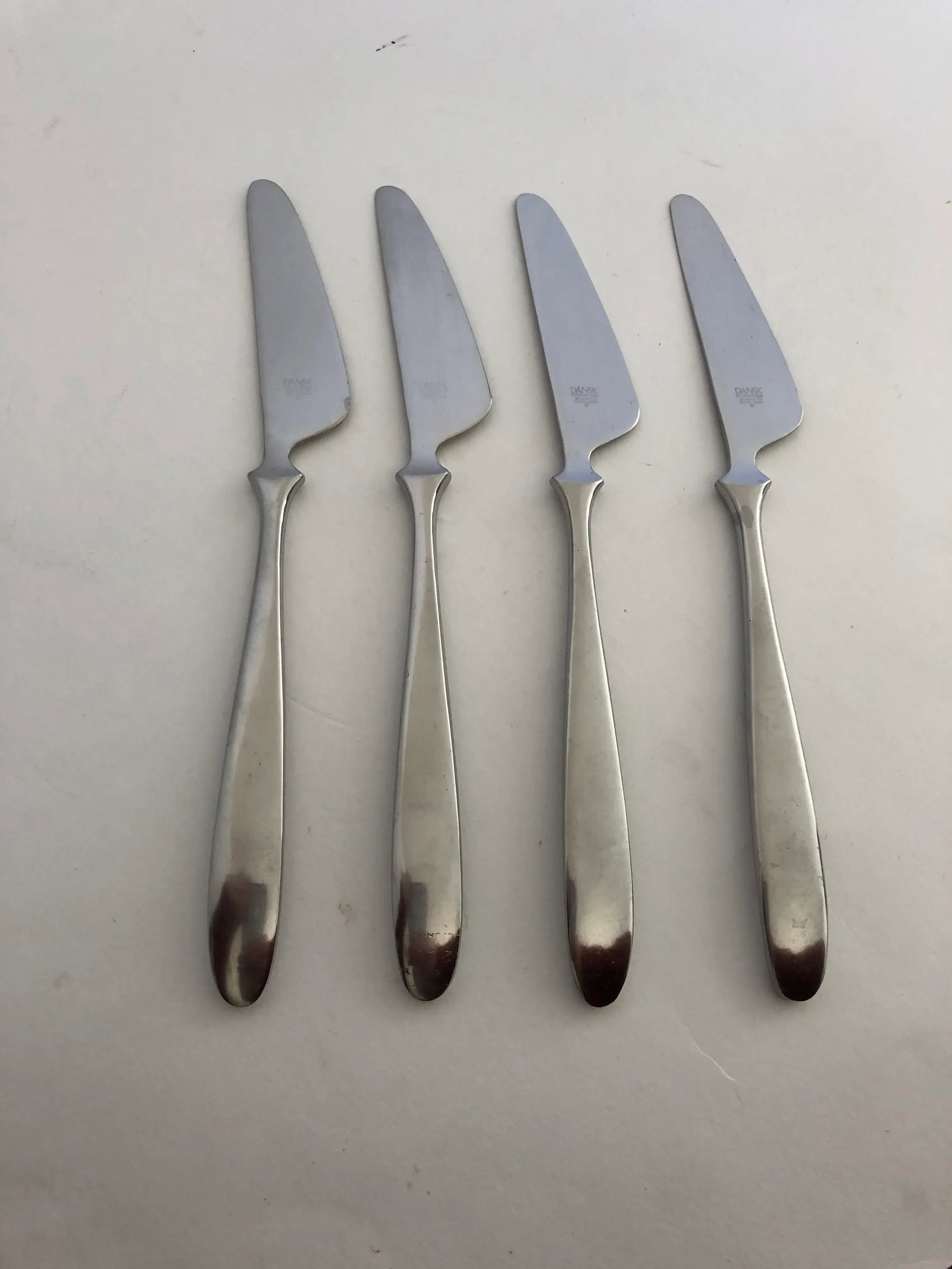 Midcentury Style Dansk Stainless Astrid Pattern Knives S/4 - 2